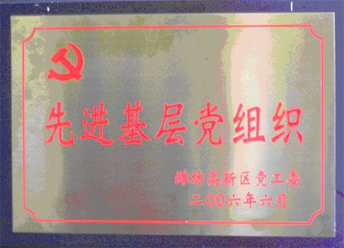 点击查看详细信息<br>标题：2006年先进基层党组织 阅读次数：4701